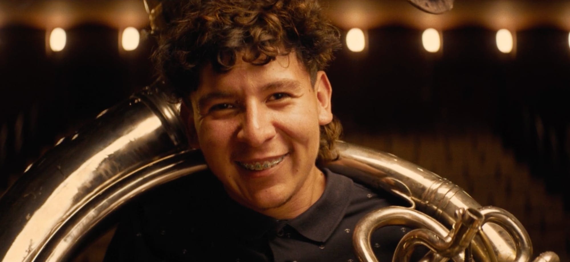 A young LAUSD student musician featured in the film