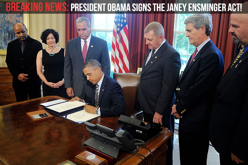 Semper Fi: Always Faithful — bill signing