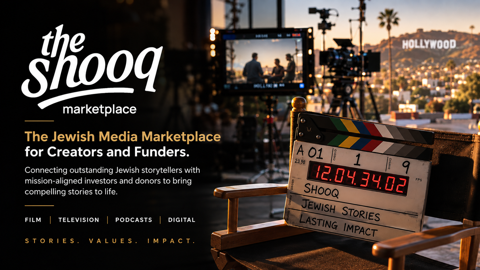 The Shooq — Jewish media marketplace for creators and funders